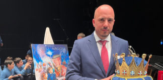 Rubén Varela Carro es el Rey Baltasar Rubén Varela Carro