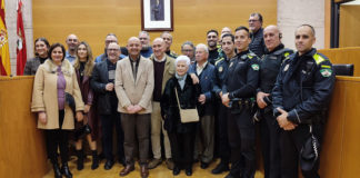 Ulises Postigo, miembro honorífico de la Policía Local Ulises Postigo