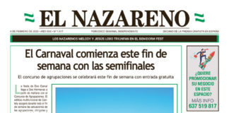 Periódico El Nazareno nº 1.417 de 6 de febrero de 2025 Periódico El Nazareno nº 1.417 de 6 de febrero de 2025