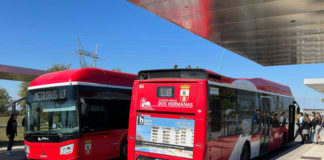 La Vuelta modifica el paso y los horarios de dos líneas de autobús autobuses de Dos Hermanas por La Vuelta