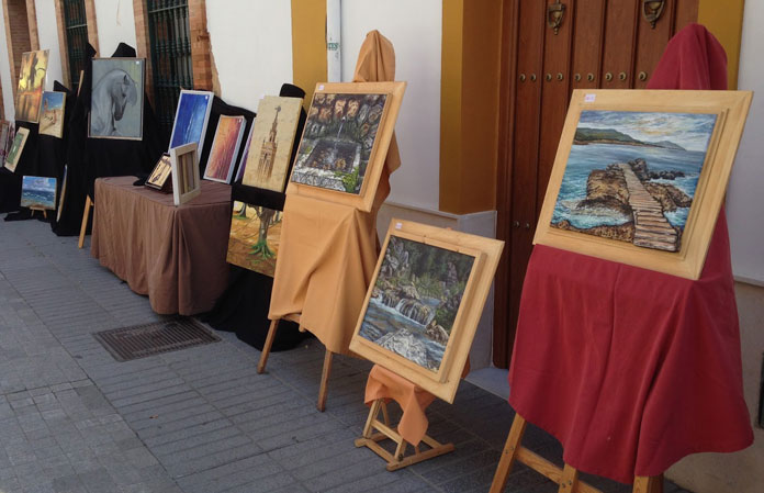 muestra-al-aire-libre Muestra de Artes Plásticas