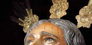 Oración en el Huerto estrena túnica Oración en el Huerto