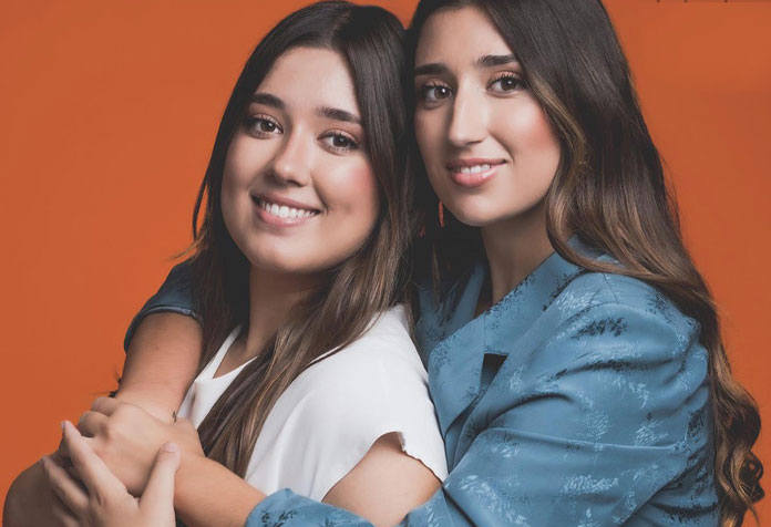 hermanas-aviles-inseparables Rocío y Lola Avilés