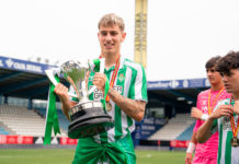 Carlos de Roa García, campeón de España con el Betis Carlos de Roa García