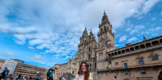 Atenea Campos realiza el Camino de Santiago a nado Atenea Campos