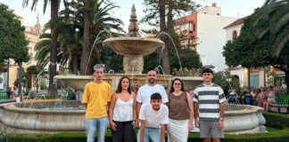 Fernando Salgado, líder del grupo juvenil español en Europa Fernando Salgado