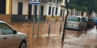 Incidencias por el temporal de lluvia y viento de este miércoles temporal