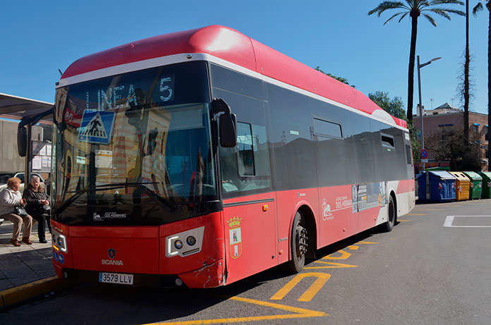 bus-dos-hermanas autobús urbano