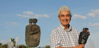 ¿Quién conoce a Salvador García, escultor de la estatua de las dos hermanas? Salvador García