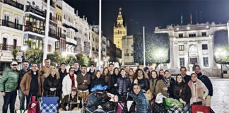 La Hermandad del Rocío colabora con la Brigada Nocturna Hermandad del Rocío