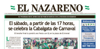 Periódico El Nazareno nº 1.462 de 12 de febrero de 2026 Periódico El Nazareno nº 1.462 de 12 de febrero de 2026