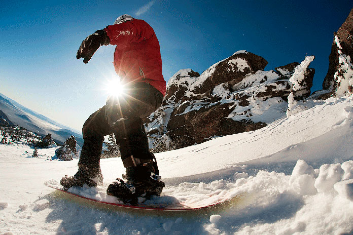 snow-sierra-nevada Nieve Joven