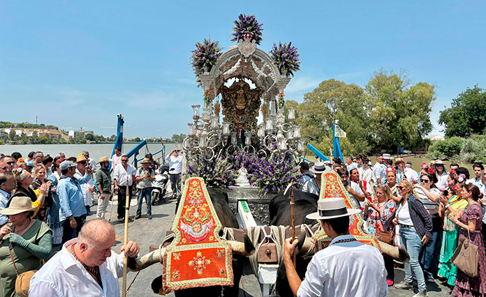 cruce-barca-coria-dh-dani-vaquero Hermandades del Rocío