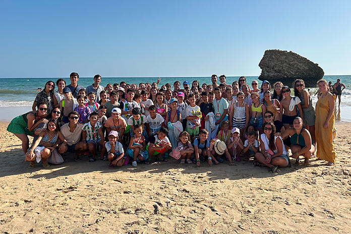 campamento-hermandad-rocio campamento infantil Hermandad del Rocío de Dos Hermanas