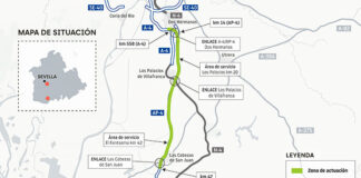 La AP-4 entre Dos Hermanas y Las Cabezas tendrá tercer carril tercer carril AP-4 Dos Hermanas