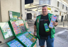 Un vendedor de la ONCE reparte 120.000 euros con un rasca premio ONCE en Dos Hermanas