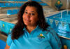 Peggy Stevens, nueva presidenta del Waterpolo Dos Hermanas Peggy Stevens nueva presidenta Waterpolo Dos Hermanas