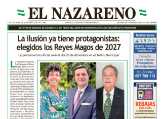 Periódico El Nazareno nº 1.489 de 1 de octubre de 2026 Periódico El Nazareno de Dos Hermanas