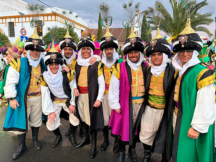 beduinos-cabalgata-2026 renovación de beduinos de la Cabalgata de Reyes de Dos Hermanas