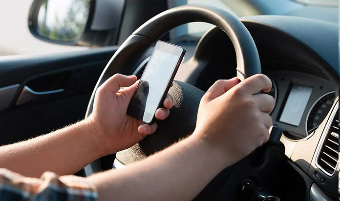 dgt distracciones al volante en Andalucía