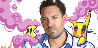 Rafa López lleva su nueva pintura de juego y libertad a Sevilla Rafa López exposición Sevilla