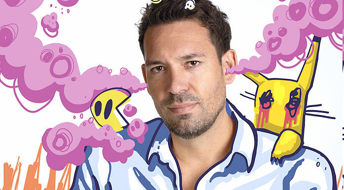 Rafa López lleva su nueva pintura de juego y libertad a Sevilla Rafa López exposición Sevilla