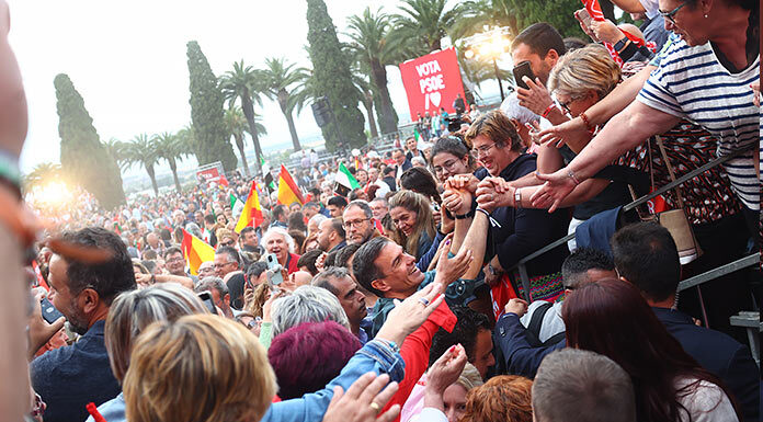 Pedro Sánchez arranca en Dos Hermanas el camino al 29N Pedro Sánchez en Dos Hermanas