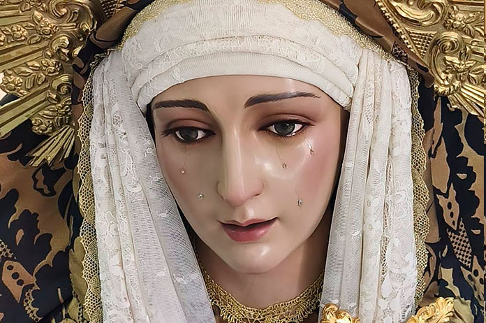 virgen-paz-tres-caidas Virgen de la Paz de Dos Hermanas